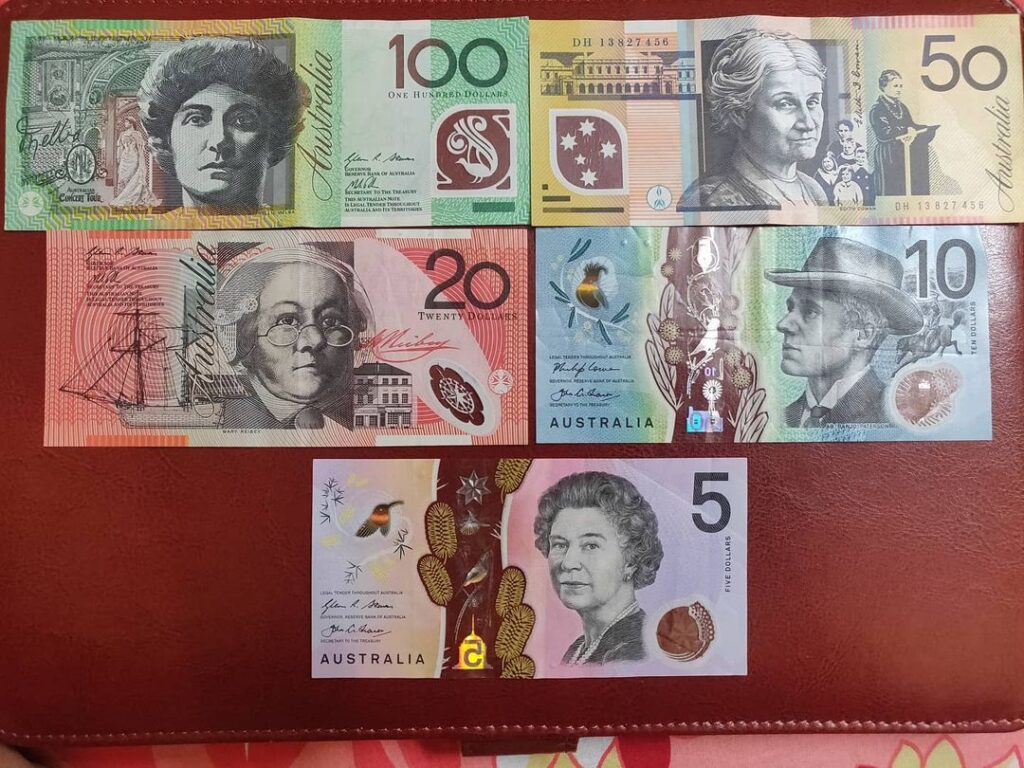 Australian Dollar Bills